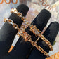 Ankarlänk Armband 4mm - 18K Guldpläterad - Kejsar