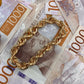 Cordell Armband 10mm Massiv - 18K Guld - Kejsar