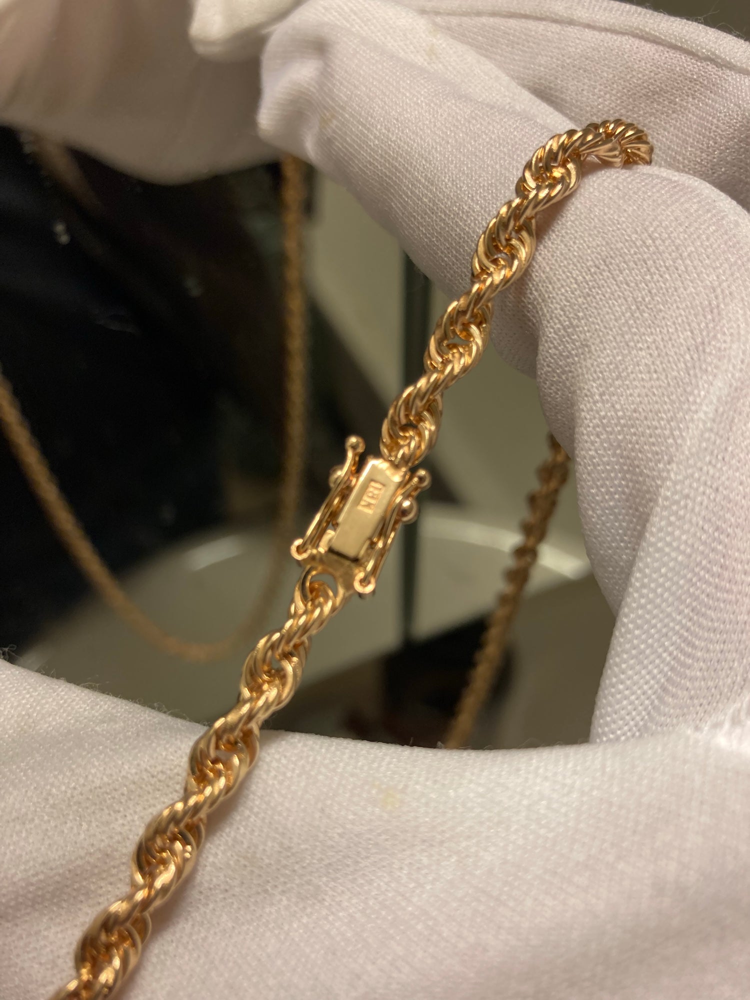 Cordell Halsband 4.2mm Massiv - 18K Guld - Kejsar