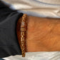 Kejsarlänk Armband 4mm - 18K Guldpläterad - Kejsar