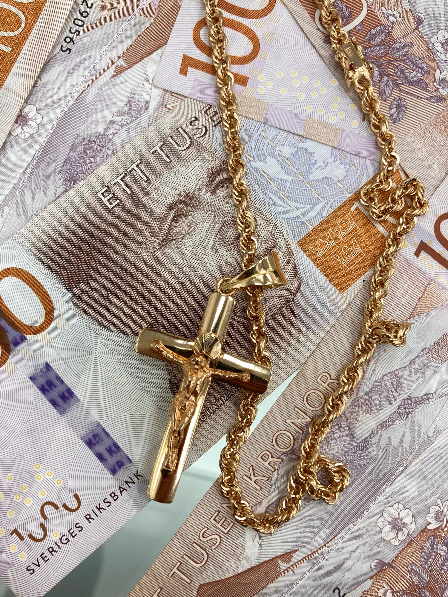 Cordell Halsband 4.2mm Massiv - 18K Guld - Kejsar