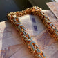 Kejsarlänk Halsband 10mm - 18K Guldpläterad - Kejsar