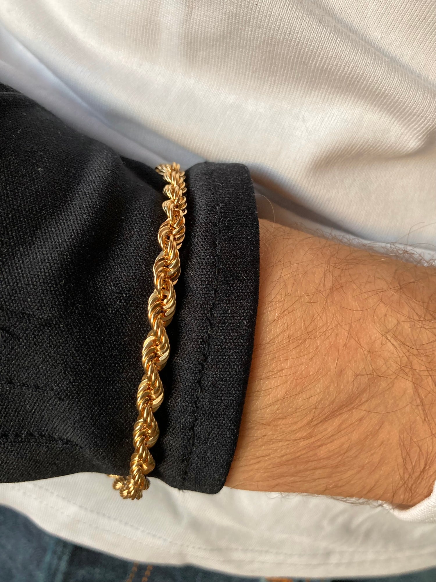 Cordell Armband 5mm - 18K Guld - Kejsar