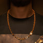 Ankarlänk Halsband 6mm - 18K Guldpläterad - Kejsar