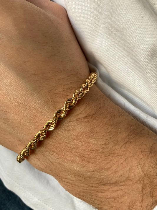 Cordell Armband 5mm - 18K Guld - Kejsar