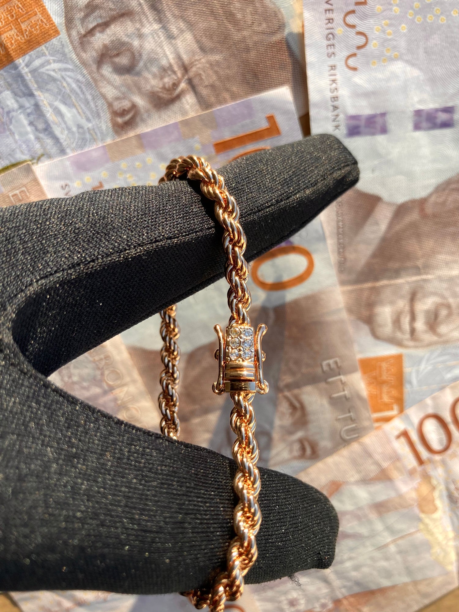 Cordell Armband 4mm - 18K Guldpläterad - Kejsar