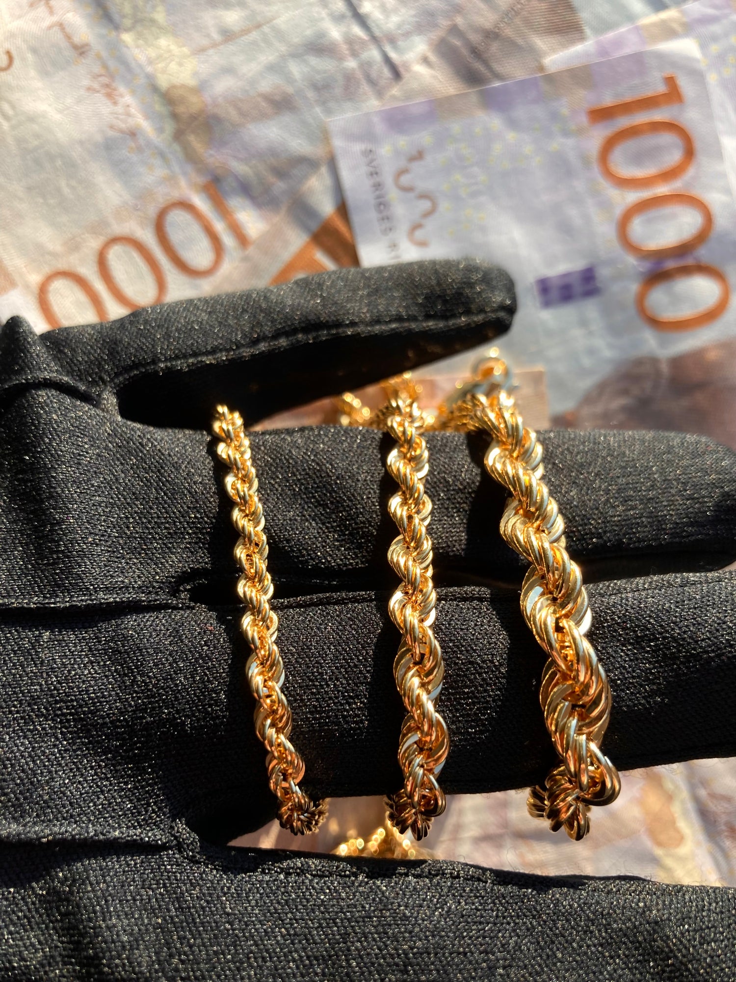 Cordell Armband 5mm - 18K Guld - Kejsar