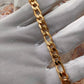 Pansarlänk Halsband 6.5mm - 18K Guld - Kejsar
