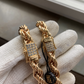 Cordell Kedjor 8mm Diamantlås - 18K Guldpläterad (FÖRBESTÄLLNING) (4947901808726)